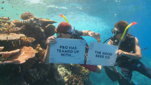 P&O Cruises backs Great Barrier Beer